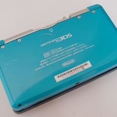 Nintendo 3DS アクアブルー CTR-001 通電・ソフト起動確認済み 初期化済み 任天堂 ニンテンドー 札幌市 清田区 平岡の画像