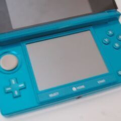 Nintendo 3DS アクアブルー CTR-001 通電・ソフト起動確認済み 初期化済み 任天堂 ニンテンドー 札幌市 清田区 平岡の画像
