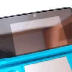 Nintendo 3DS アクアブルー CTR-001 通電・ソフト起動確認済み 初期化済み 任天堂 ニンテンドー 札幌市 清田区 平岡の画像
