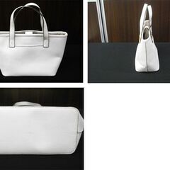 マイケルコース ハンドバッグ レザー 白 35F3GTVT5T ミニトートバッグ MICHAEL KORS 苫小牧西店の画像