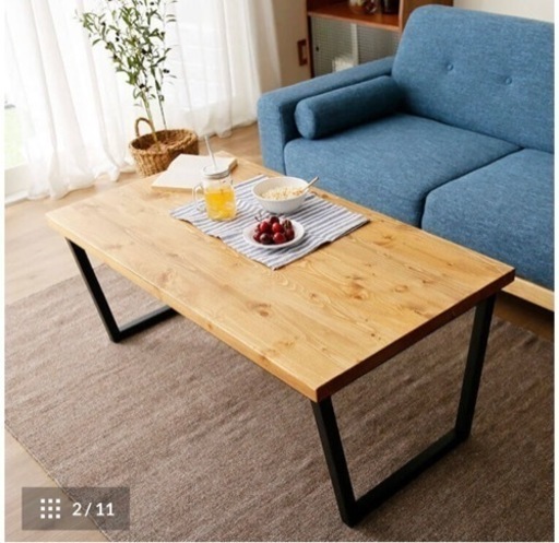 【12/2まで】値段交渉OK◾︎ローテーブル ローデスク 天然木 LOWYA