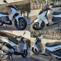 ★快速！DERBI Rambla250i 低走行距離 爆光HID ランブラ(スポーツシティ)★東京/大田区【下取OK】の画像