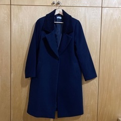 LEPSIM レプシム チェスターコート バイカラー ネイビー