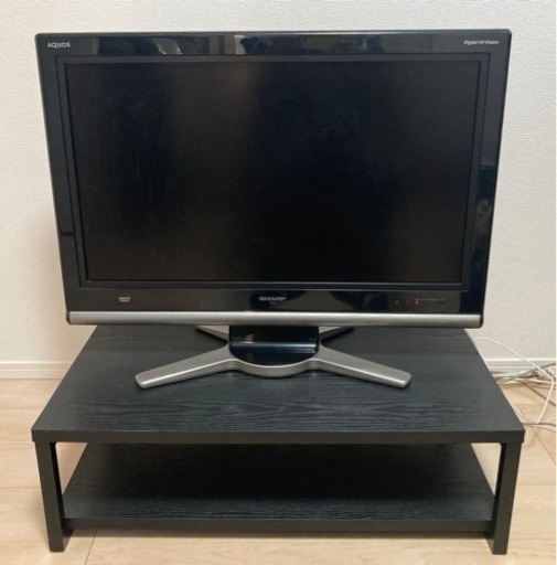 SHARP AQUOS 32型テレビ(テレビ台付き)