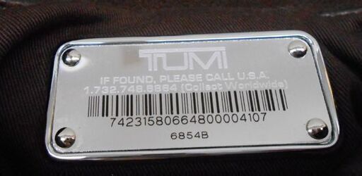 本物 TUMI ショルダーバッグ レザー 6854B Sundance 鞄 カバン バッグトゥミ 札幌 西野店