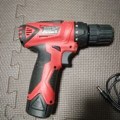 中古 使用感有 DETLEV PRO 電動ドライバー 2000mAh 12V 28Nm DC リチウム電池 コードレス充電式 18+1段階トルク調節の画像