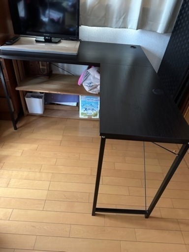 L型パソコンデスク