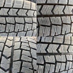 【2019年製造8分山！195/60R15】ボルボ 中古スタッドレスアルミセットの画像