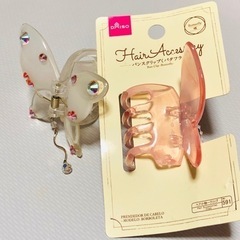 正規SWAROVSKI付き ヘアクリップ 髪留め ヘアアクセサリーの画像