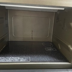 sharp オーブンレンジ 2017年製の画像