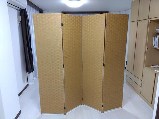 ■完売、ジモティーでご購入頂きました■折りたたみ間仕切り、パーテーション
