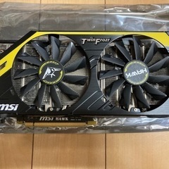 【お譲り先決定】msi グラボ 