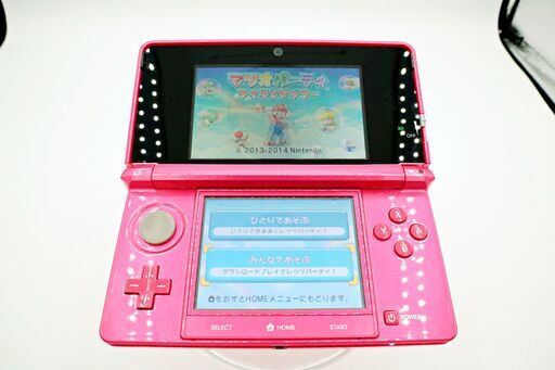 【極美品】【おまけソフト付き】Nintendo 任天堂 ニンテンドー 3DS 本体 グロスピンク