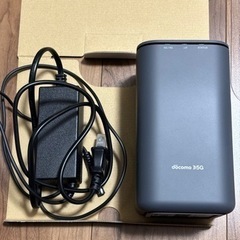 docomo home 5G HR01 Wi-Fiルーター