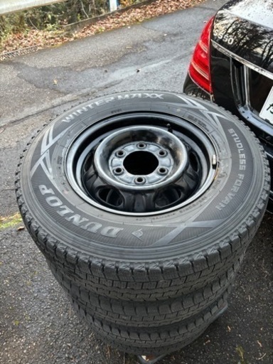 DUNLOP／WINTER  MAX／195-80R15   4本セット