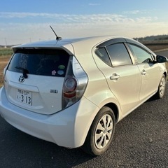 ☆車検通したばかりで2年付アクア☆走行少ない68.000km!女性ワンオーナー車^_^新車からずっとディーラー整備で快調です☆の画像