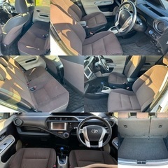 ☆車検通したばかりで2年付アクア☆走行少ない68.000km!女性ワンオーナー車^_^新車からずっとディーラー整備で快調です☆の画像