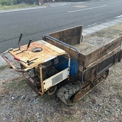 シコク　運搬車　X40 クローラー　最大積載400KG(動画ありの画像