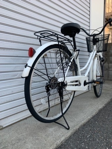 ⭐︎前後タイヤ良品☆  26型　軽快車　防犯登録料込‼︎