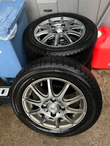 スタッドレスタイヤ(ホイール付き)155/65R/13