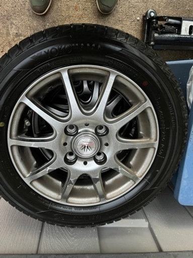 スタッドレスタイヤ(ホイール付き)155/65R/13