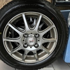 スタッドレスタイヤ(ホイール付き)155/65R/13