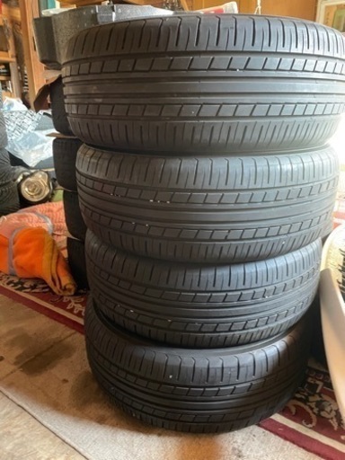 215/55R17 サマータイヤ　バリ溝