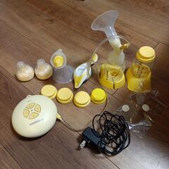 自動　さく乳器　medela