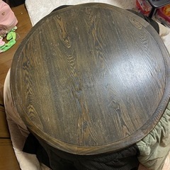 (取引中)丸型こたつテーブルとこたつ布団２枚