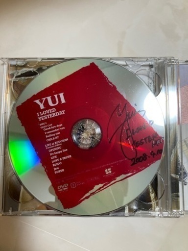 YUI直筆サイン入りアルバム