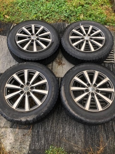 16インチ　アルミホイール　4本　スタッドレスタイヤ付き