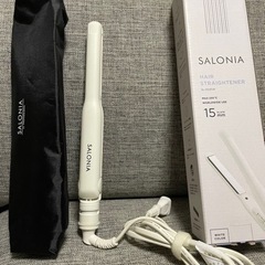 ⭐︎使用回数3度⭐︎サロニア　スリムアイロン