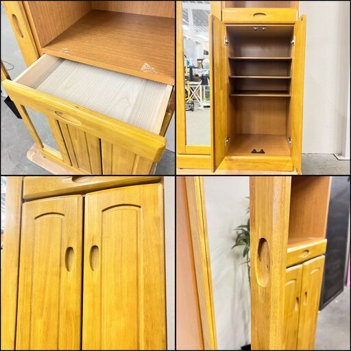 W 14853 姿見付 シューズボックス 下駄箱 ◇大阪市内・東大阪市他