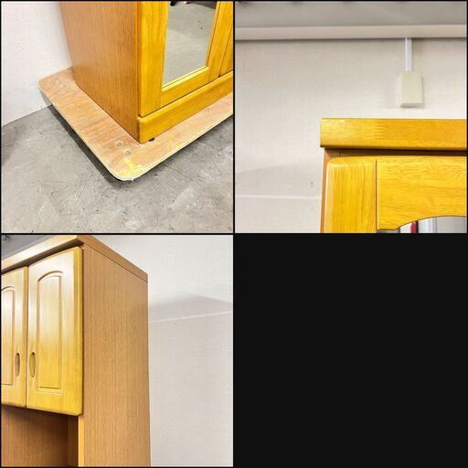 W 14853 姿見付 シューズボックス 下駄箱 ◇大阪市内・東大阪市他