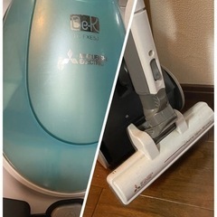 三菱電機　紙パック式掃除機 Be-K（ビケイ） ミルキーブルー TC-FXE5J-Aの画像
