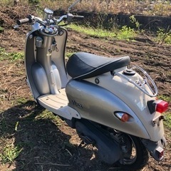 ヤマハ　ビーノ　2サイクル　書類付実働ベース車の画像