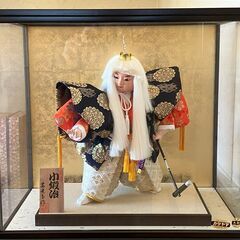 端午の節句　ガラスケース付き　五月人形  小鍛冶　こどもの日
