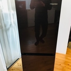 決まりました】ハイセンス 冷蔵庫 2ドアノンフロア 154L ダーク