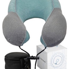 新品☆ ネックピロー 携帯枕 トラベルピロー 首枕 低反発 旅行...
