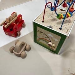 木製おもちゃ　3点