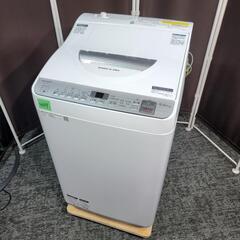 🙇‍♂️売約済み❌4664‼️配送設置は無料🙌‼️冬も安心の乾燥機能つき✨SHARP 5.5kg/3.5kg 洗濯機