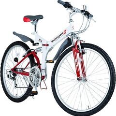 Switzsport Tech MTB 26インチ 折りたたみ自...