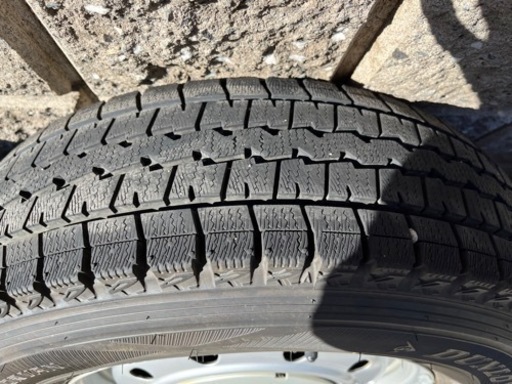 ダンロップ　ウィンターマックス　21年　165/R13 4本　ホイール付