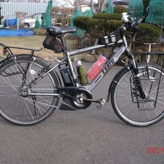 ヤマハ　電動自転車　ブレイスXLＰＡ２６Ｂ　12.8V　予備バッ...