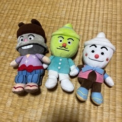 アンパンマン　ぬいぐるみ！