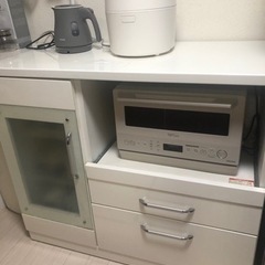 レンジ台のみ　※家電は付きません。