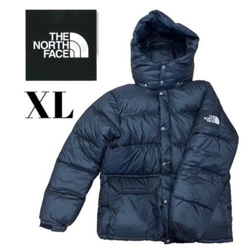 【美品 XL 黒】THE NORTH FACE ノースフェイス キャンプシェラショート ブラック ダウンジャケット NY82032