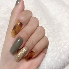 女性限定　スカルプ　¥3500  ネイル
