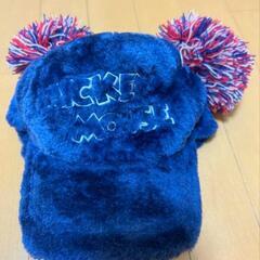 【美品】東京ディズニーリゾートミッキーもこもこ帽子の画像