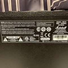 Marshall MG15 ギターアンプの画像